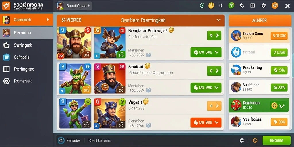 Komunitas pemain aktif dengan berbagai event menarik.