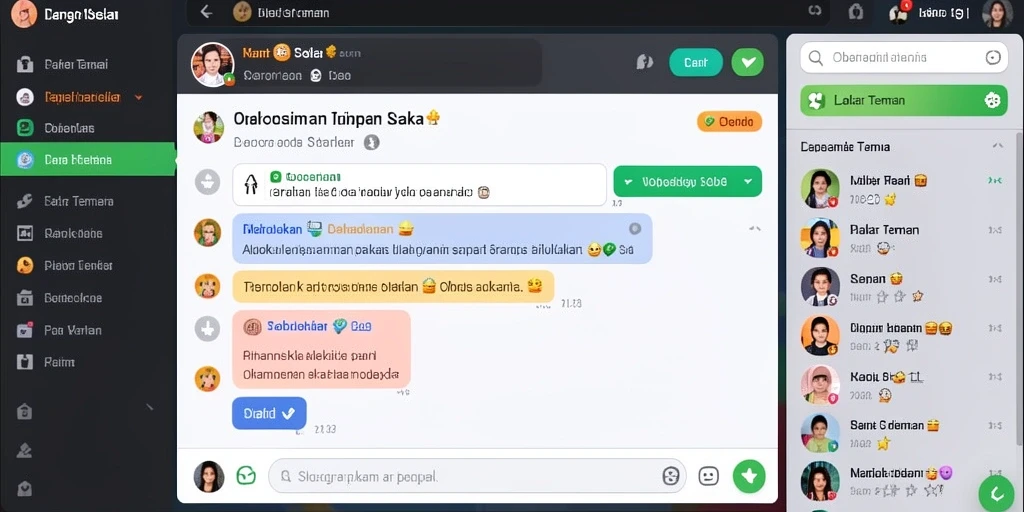 Tampilan level baru yang penuh warna dan kreatif.