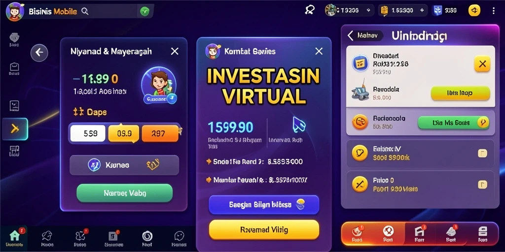 Beragam permainan menarik menanti untuk dimainkan.