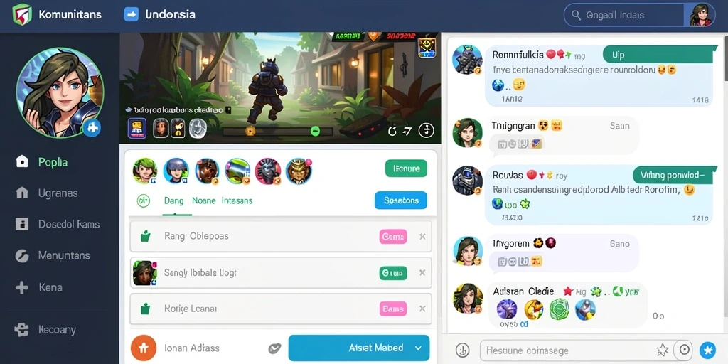 Fitur turnamen yang menambah tantangan dan keseruan bermain.