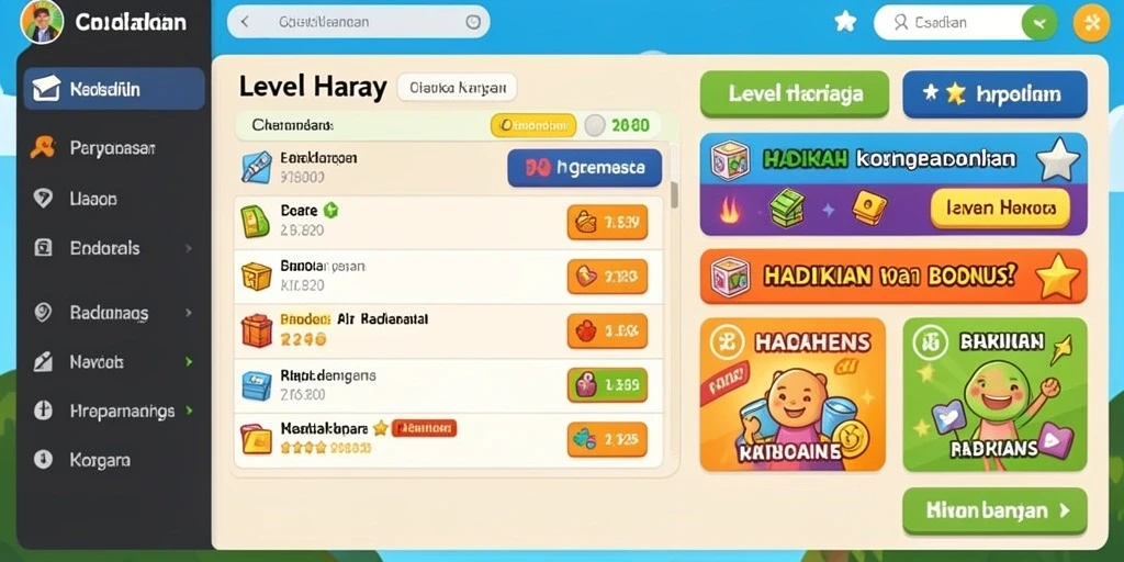 Fitur multiplayer untuk bermain bersama teman.