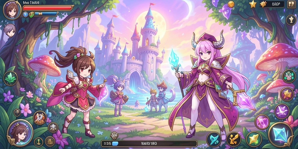 Tangkapan layar dari mode multiplayer yang seru.