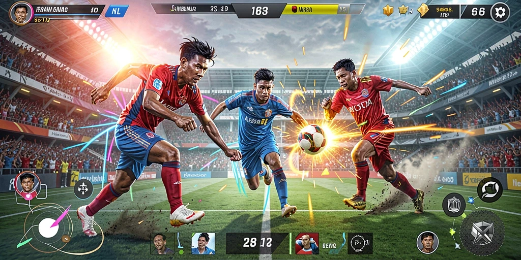 Grafik menarik yang meningkatkan pengalaman bermain Anda.