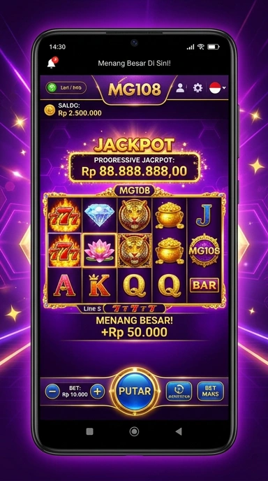 mg108 — menu pengaturan